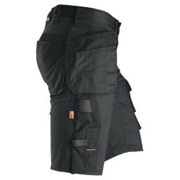 Snickers 6141 Stretch Work Shorts Black 35" W