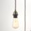 Quay Design Cable Set 3-Light Pendant Satin Pewter