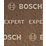 Bosch Expert N880 60-Grit General Sheet Metal Fleece Pads 140mm x 115mm Brown 2 Pack