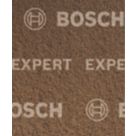 Bosch Expert N880 Metal Fleece Pads 140mm x 115mm Brown 2 Pack
