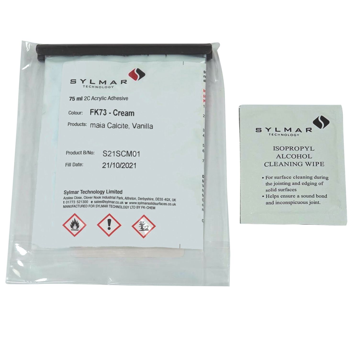 Maia Adhesive Sachet Calcite (599XP)