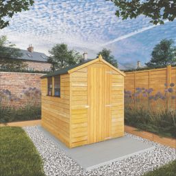 Mercia Value 5' x 7' (Nominal) Apex Overlap Timber Shed