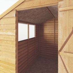 Mercia Value 5' x 7' (Nominal) Apex Overlap Timber Shed