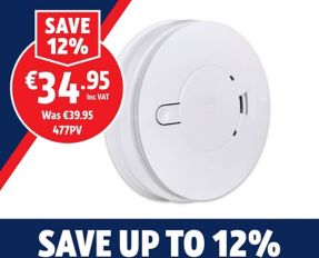 Save up to 12% on selected Aico Alarms