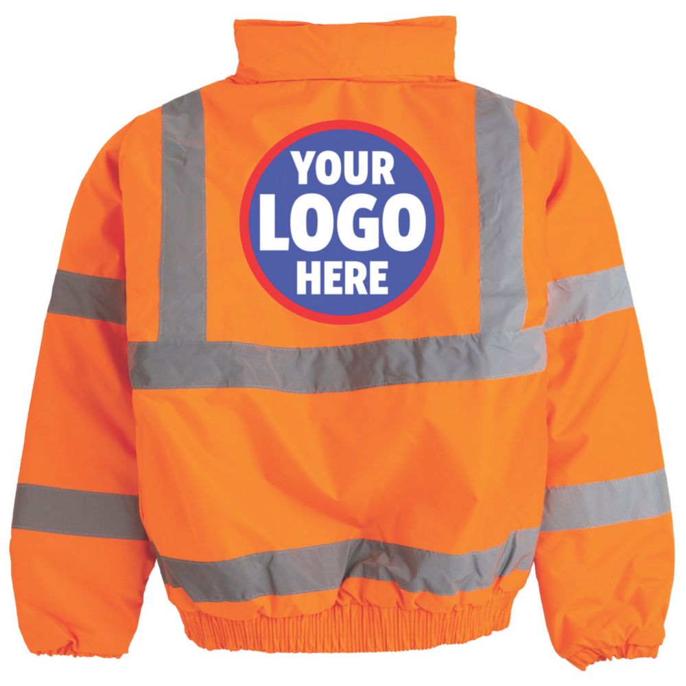 Pro RTX High Visibilty Bomber Jacket Orange 3X Large 56