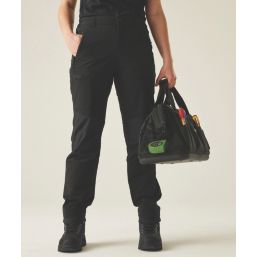 Regatta Prolite Womens Trousers Black Size 12 29" L