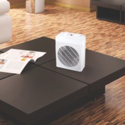 Nilaveli 2000W Electric Portable Fan Heater White