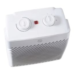 Nilaveli 2000W Electric Portable Fan Heater White