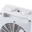 Nilaveli 2000W Electric Portable Fan Heater White