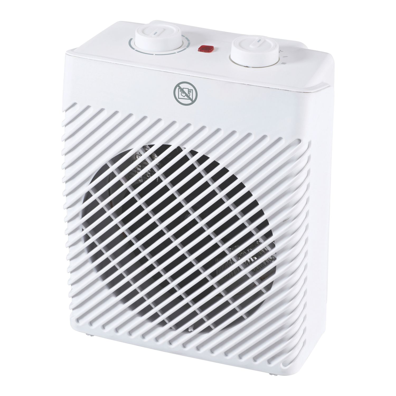 Nilaveli 2000W Electric Portable Fan Heater White (600CJ)