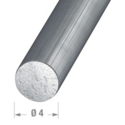 Essentials Silver Bar 1m x 4mm