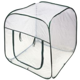 Apollo LDPE Pop Up Garden Cloche for Raised Beds 980mm x 980mm x 1000mm