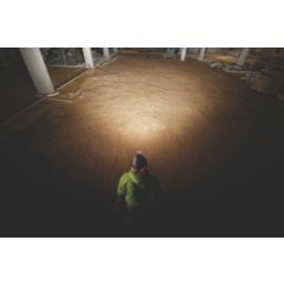 Milwaukee L4 HL-VIS-301 Rechargeable LED Hi-Vis Headlamp Red/Black 600lm