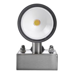 Luceco Outdoor LED Up/Down Wall Light With PIR Sensor Stainless Steel ...