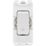 British General Nexus 800 Grid 20A Grid DP Bell Icon Printed Switch White