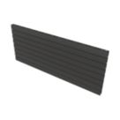 Ximax Oceanus 595mm x 1400mm 4382BTU Anthracite Horizontal Designer Radiator