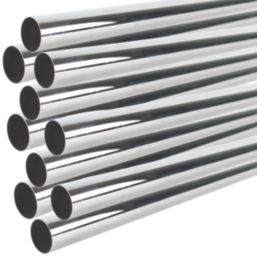 Essentials Tubes Polished Chrome 1830mm x 25mm 10 Pack