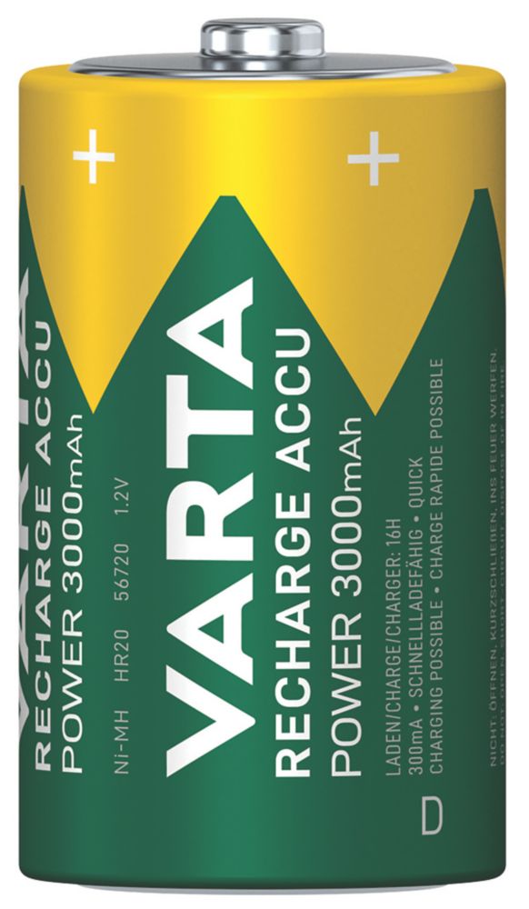 Varta Ready2Use Rechargeable AAA Batteries 4 Pack - Screwfix