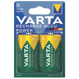 Varta Ready2Use Rechargeable D Batteries 2 Pack