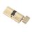 Smith & Locke Fire Rated 1 Star Thumbturn 6-Pin Euro Cylinder Lock 35-35 (70mm) Polished Brass