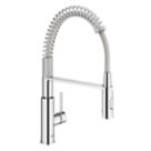 Refurb Grohe Get Professional 30360000 Pull-Out Kitchen Tap Chrome