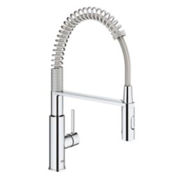 Refurb Grohe Get Professional 30360000 Pull-Out Kitchen Tap Chrome