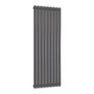 Reina Elips Single 1600mm x 540mm 3418BTU Anthracite Vertical Designer Radiator