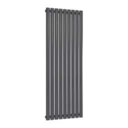Reina Elips Single 1600mm x 540mm 3418BTU Anthracite Vertical Designer Radiator