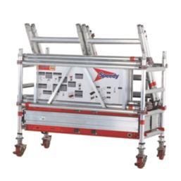 Double Depth Aluminium Access Tower 0.61m x 1.62m x 2m Weekend Hire