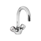 Bristan Value Club Monobloc Kitchen Sink Mixer Taps Chrome-Plated 1 Pair
