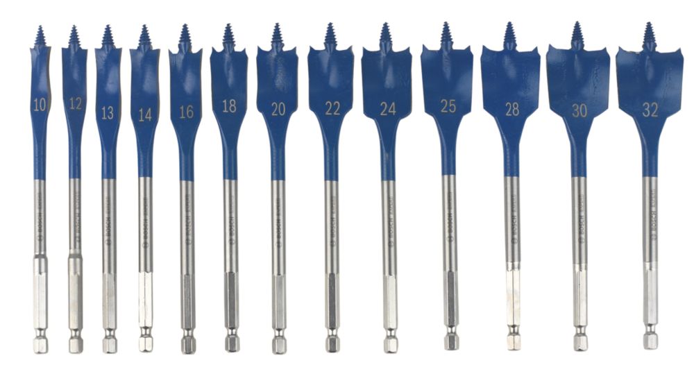 15mm flat best sale drill bit screwfix