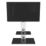 AVF Lesina FSL700LESW TV Stand Satin White Body/Black Glass
