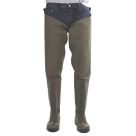 Amblers Forth Size 10  Green Safety Thigh Waders