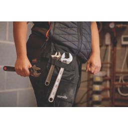 Scruffs Trade Flex Holster Womens Work Trousers Black Size 10 30" L