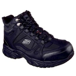 Are skechers work outlet boots waterproof