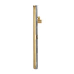 Contactum Lyric 1-Gang Blanking Plate Brushed Brass
