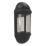 4lite  Outdoor LED Half Wall Lantern Black 8W 400lm