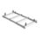 Van Guard VG337-4-L2H1 Toyota ProAce 2016 on ULTI Van Roof Bars 1400mm