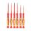 Forge Steel  Mixed  VDE Precision Screwdriver Set 6 Pieces