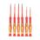 Forge Steel  Mixed  VDE Precision Screwdriver Set 6 Pieces
