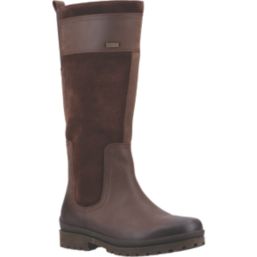 Cotswold Painswick Size 7 Womens Brown Waterproof Lace & Zip Non Safety Work Boots