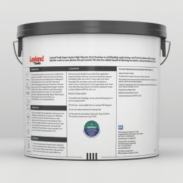 Leyland Trade Super Leytex 15Ltr Brilliant White Matt Emulsion Bare Plaster Paint