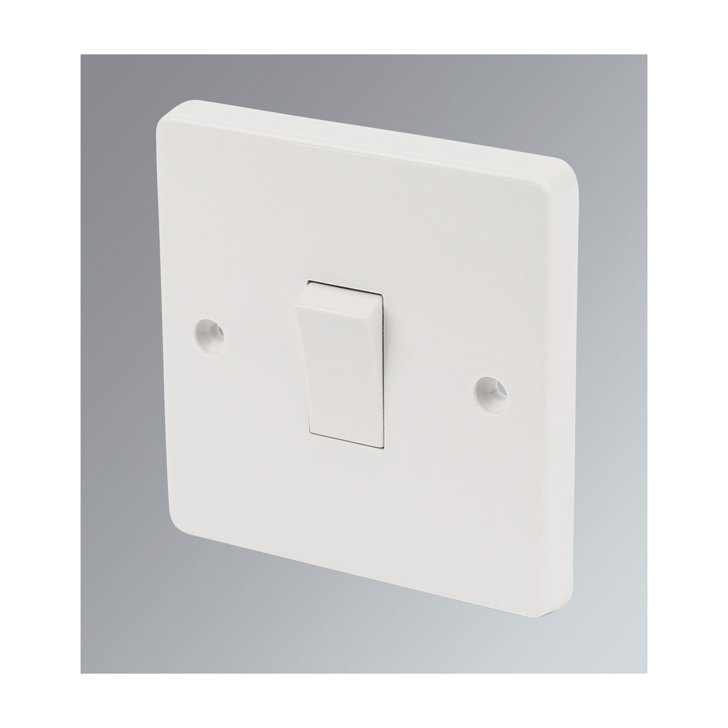Crabtree Capital 10AX 1-Gang 1-Way Light Switch White (60262)