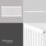 Flomasta 600mm x 1190mm 4175BTU White Horizontal 2 Column Radiator