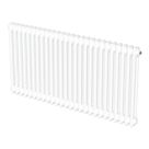 Flomasta 600mm x 1190mm 4175BTU White Horizontal 2 Column Radiator