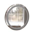Idaho Round Bathroom Mirror With 2580lm LED Light 600mm x 600mm