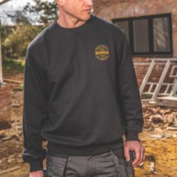 DEWALT Palm Beach Sweatshirt Black X Large 45-47" Chest