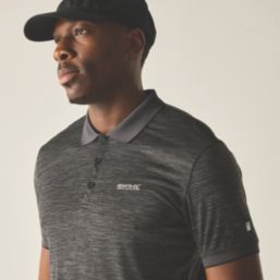 Regatta Remex II Polo Shirt Ash X Large 46.4" Chest