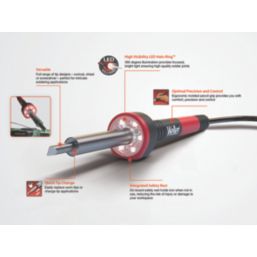 Weller LED Halo Ring Electric Soldering Iron 230V 60W