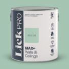 LickPro Max+ 2.5Ltr Green 08 Matt Emulsion  Paint